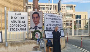 cover New protest to mark 20 years since Thanasis joined army