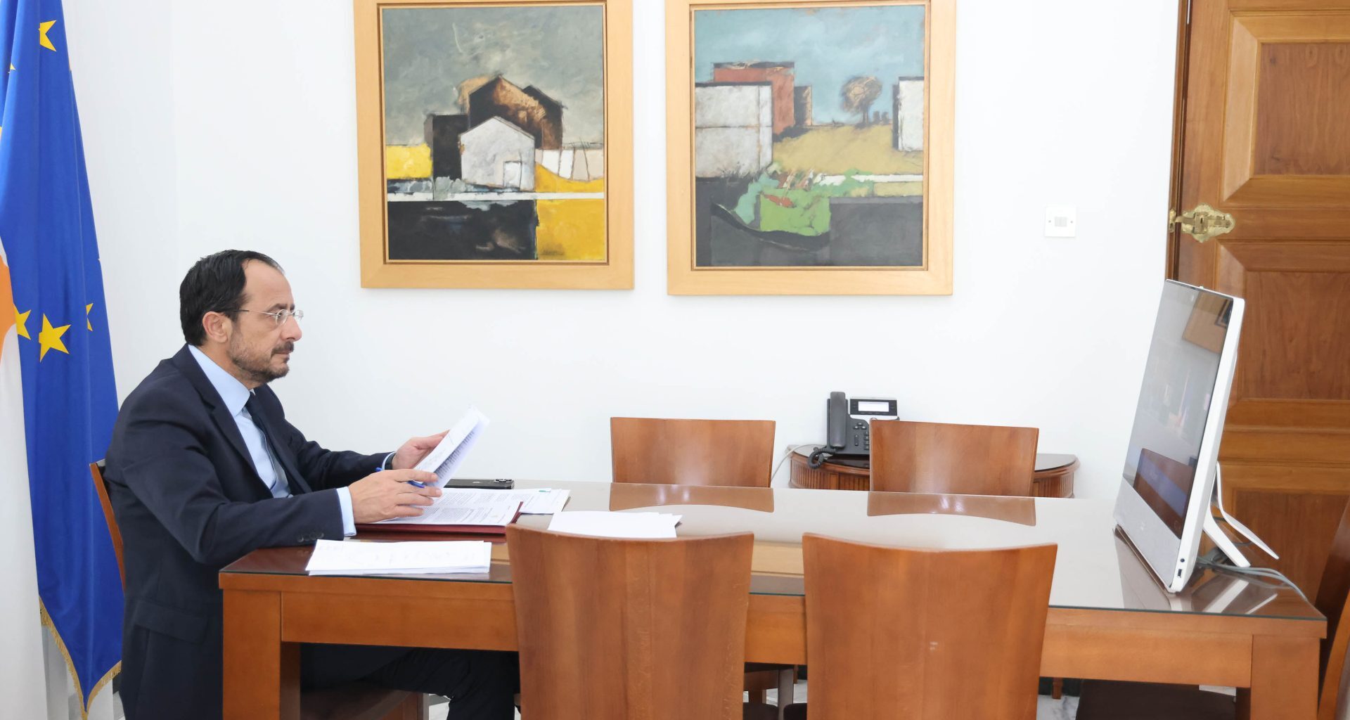 cover Cyprus joins virtual summit backing Ukraine ceasefire
