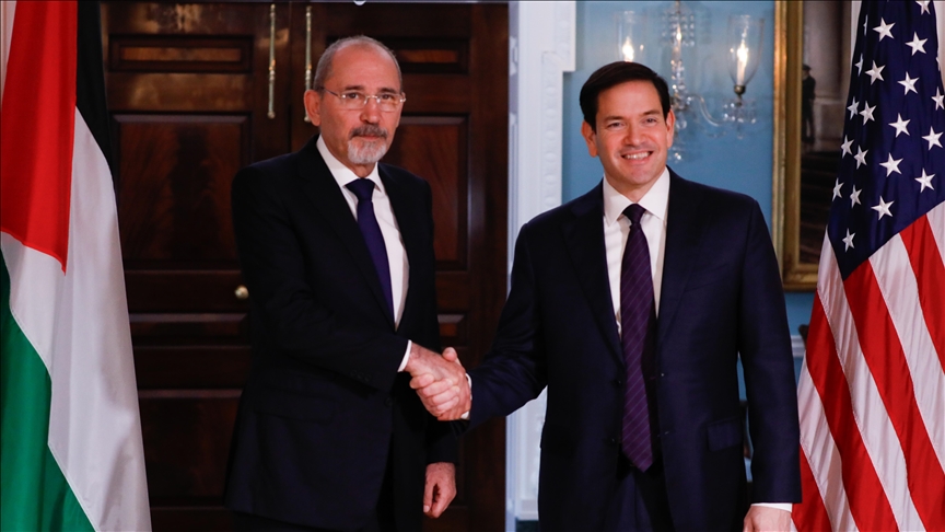 Rubio, Jordan's foreign minister discuss Syria, Gaza, regional security