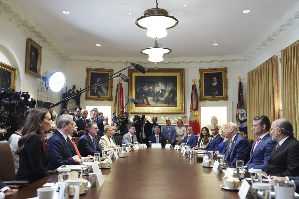 FACT FOCUS: Trump misrepresents facts about wind power during Cabinet meeting