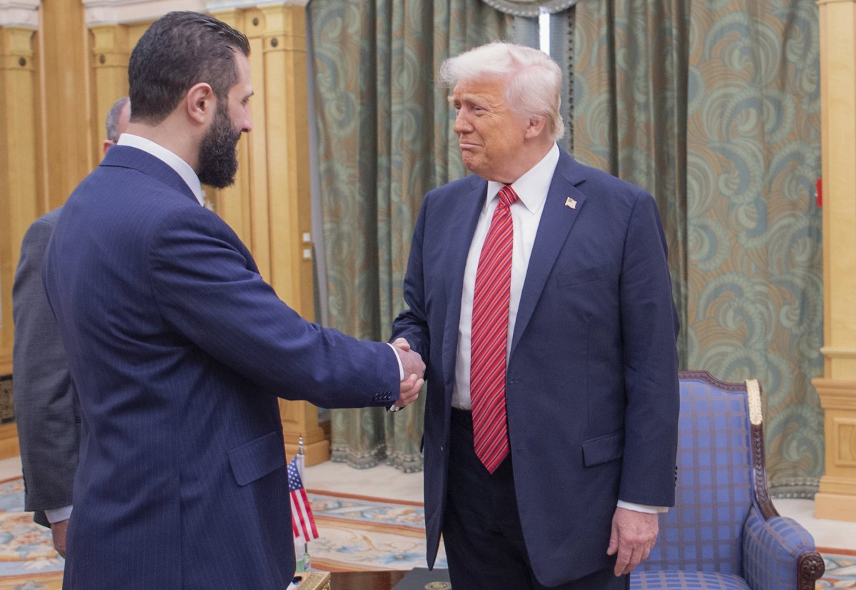 Trump meets Ahmad al-Sharaa