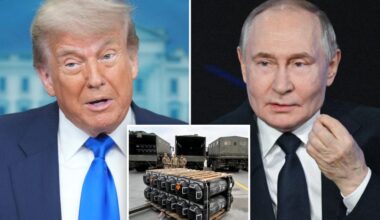 Trump speaks with Putin after Pentagon stops missile shipments to Ukraine