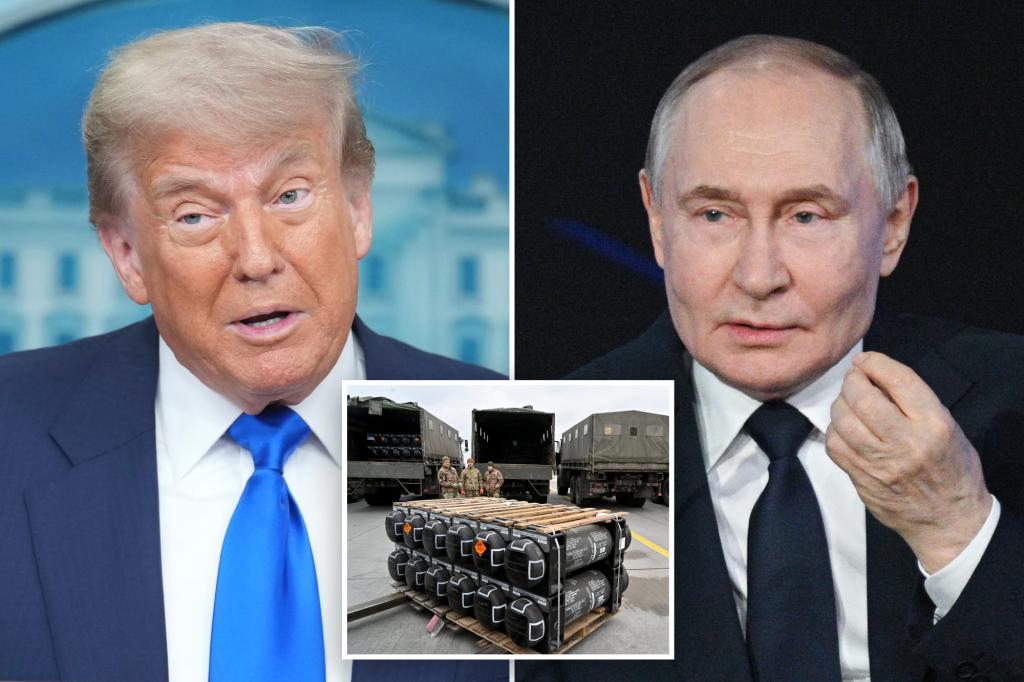 Trump speaks with Putin after Pentagon stops missile shipments to Ukraine