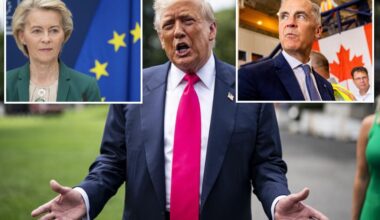 Trump forecasts '50-50 chance' for EU trade deal, lower chance with Canada — and floats 'rebate' for some Americans