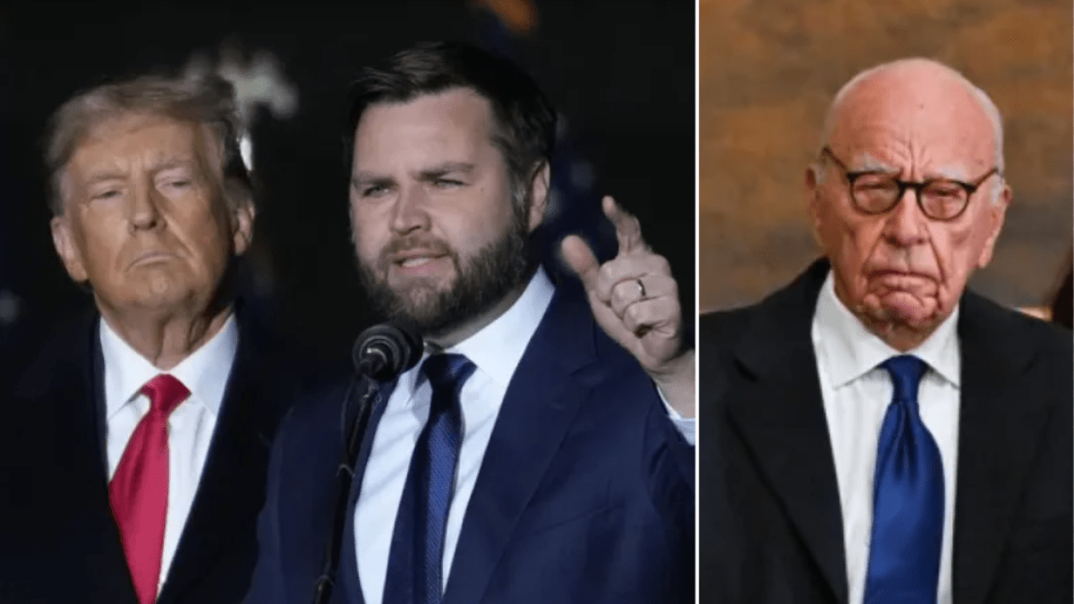 Murdoch already eyeing JD Vance presidency as his papers go to war with Trump