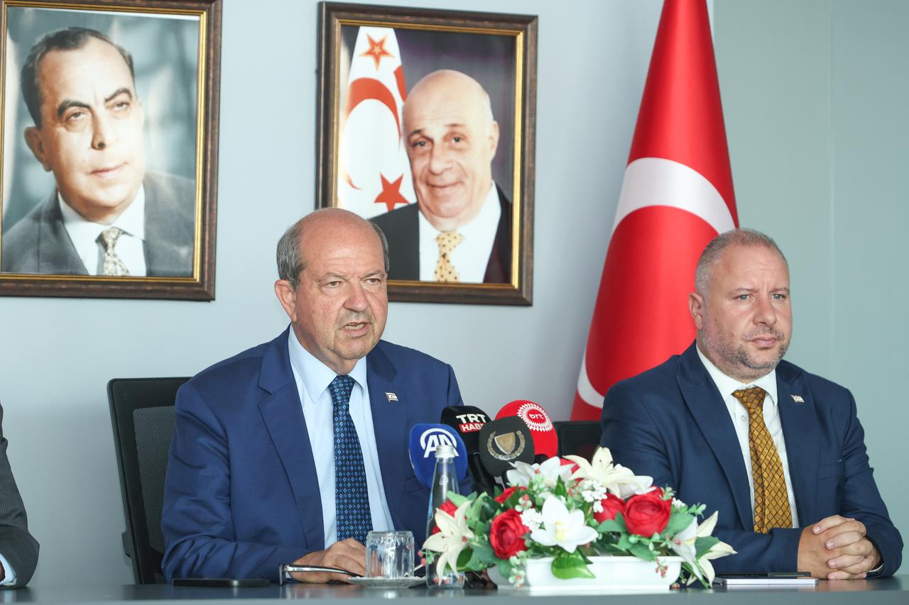 Turkish Cyprus key to stability in Eastern Mediterranean: President Tatar