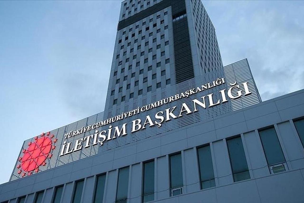 Exterior view of Türkiye’s Directorate of Communications headquarters in Ankara, Türkiye, accessed on July 10, 2025 (AA Photo)