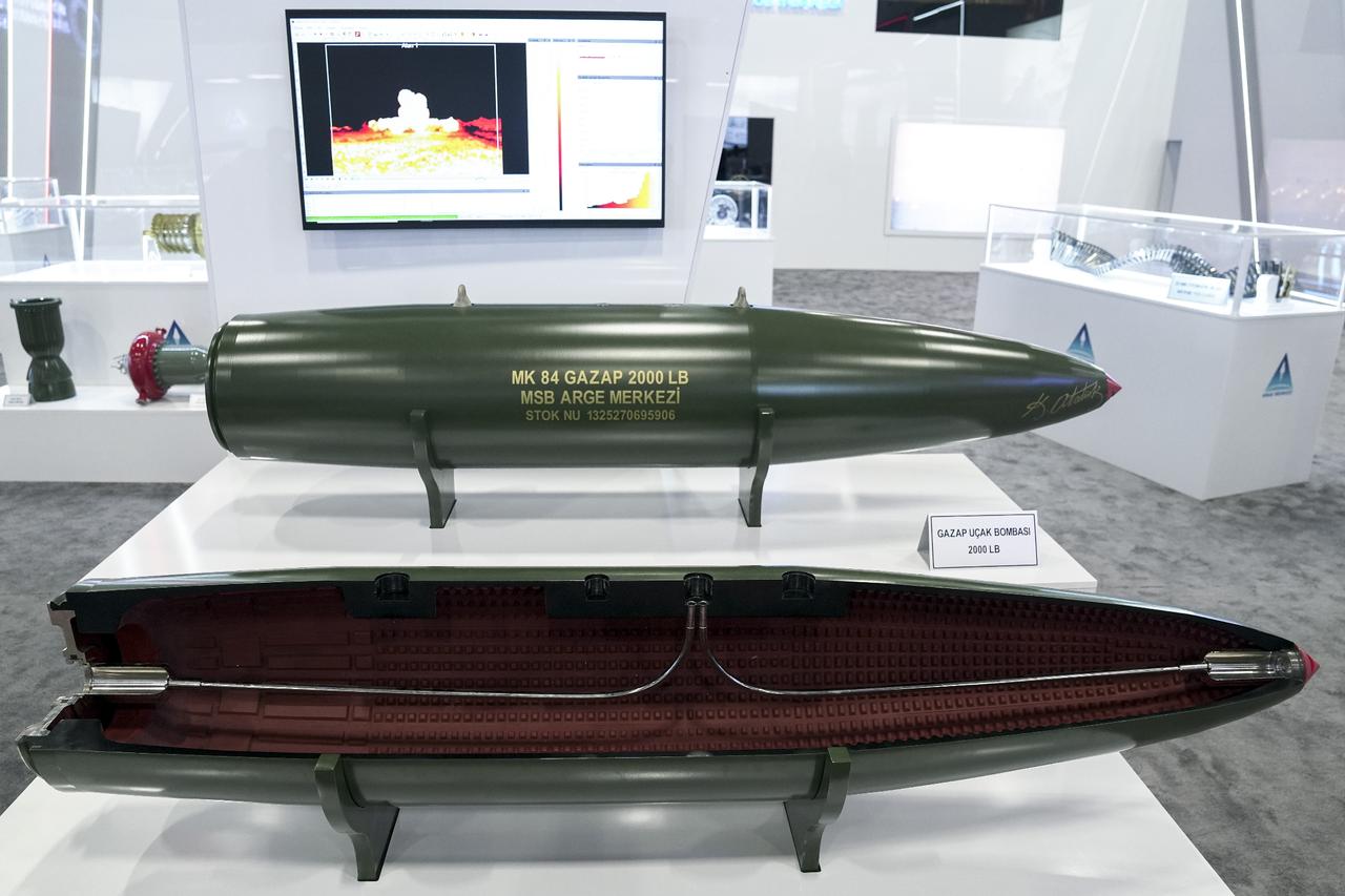 Türkiye unveils most powerful non-nuclear GAZAP and HAYALET aircraft bombs