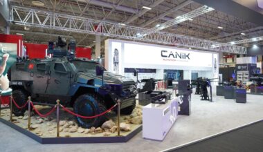 Canik’s booth at Hall 3 / C01 during IDEF 2025, Istanbul, Türkiye, July 22, 2025. (@canikarms via X)