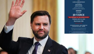 Vice President JD Vance rakes in $3M for GOP at Nantucket fundraiser