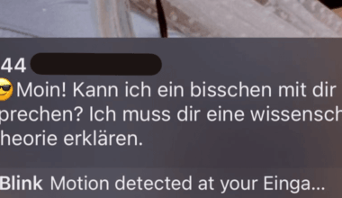 Weird Spam message from the UK?