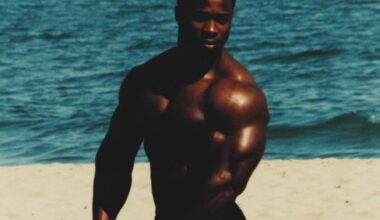 My uncle getting ready for a swim in Sweden, in the 70s