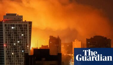 Zelenskyy urges west to hit Russia with sanctions after huge attack on Kyiv | Ukraine