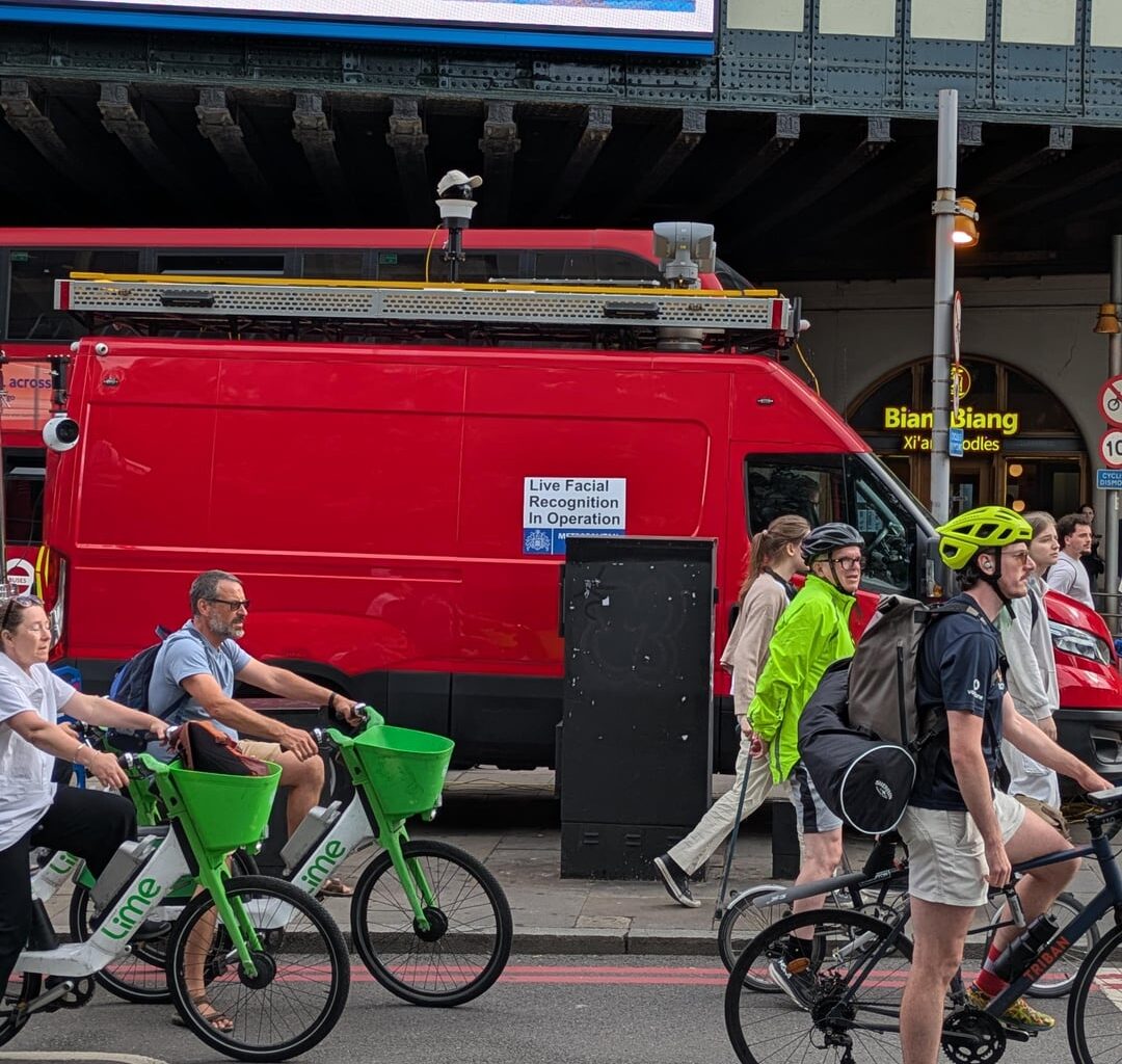 Facial recognition currently in operation at London Bridge