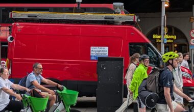 Facial recognition currently in operation at London Bridge