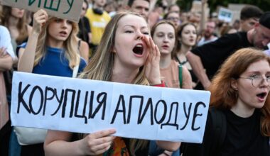Zelenskyy faces mass protests, for first time since Russia war began, over changes to anti-corruption agencies