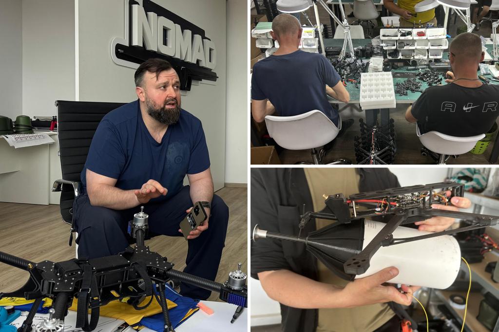 Inside the Ukraine tech factories building drones to destroy Russian crafts — and not break the bank