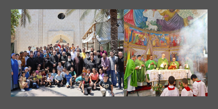 Latin Patriarchate of Jerusalem - Patriarchs of Jerusalem in a Solidarity Visit: Cardinal Pierbattista — “You Are Not Alone!”