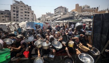 What does it take for a famine to be declared in Gaza? : Goats and Soda - NPR