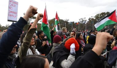 PALESTINE RALLY CANBERRA