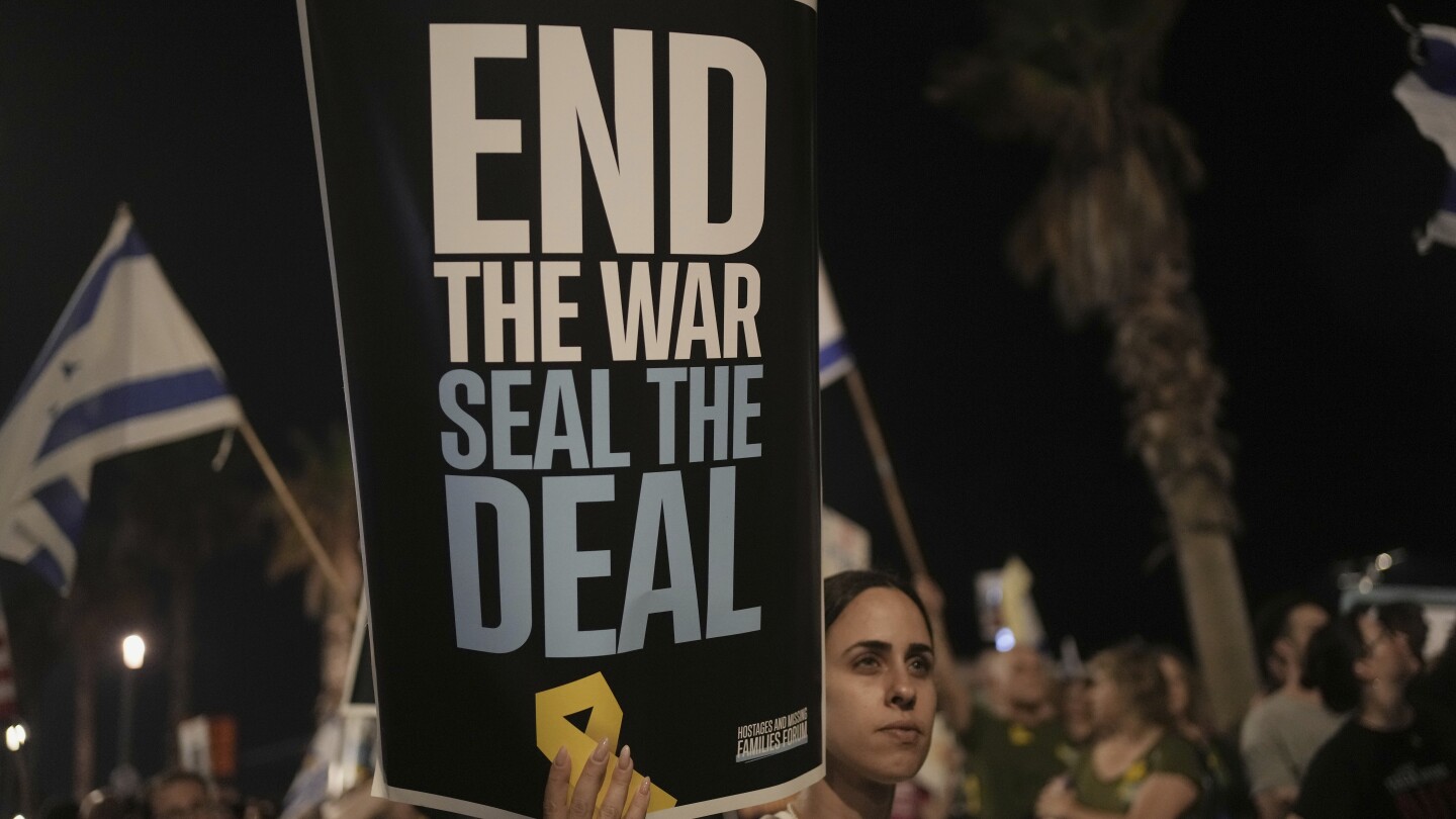 Israel orders evacuations in central Gaza as ceasefire talks stall and military offensive widens
