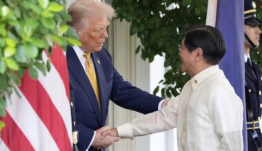 Live updates: Trump meets with President Marcos of the Philippines