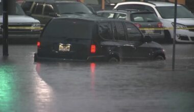 Heavy rain and flash floods hit New Jersey and New York