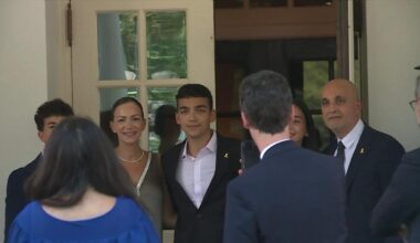 Edan Alexander, former American hostage held in Gaza, arrives at White House to meet with Trump