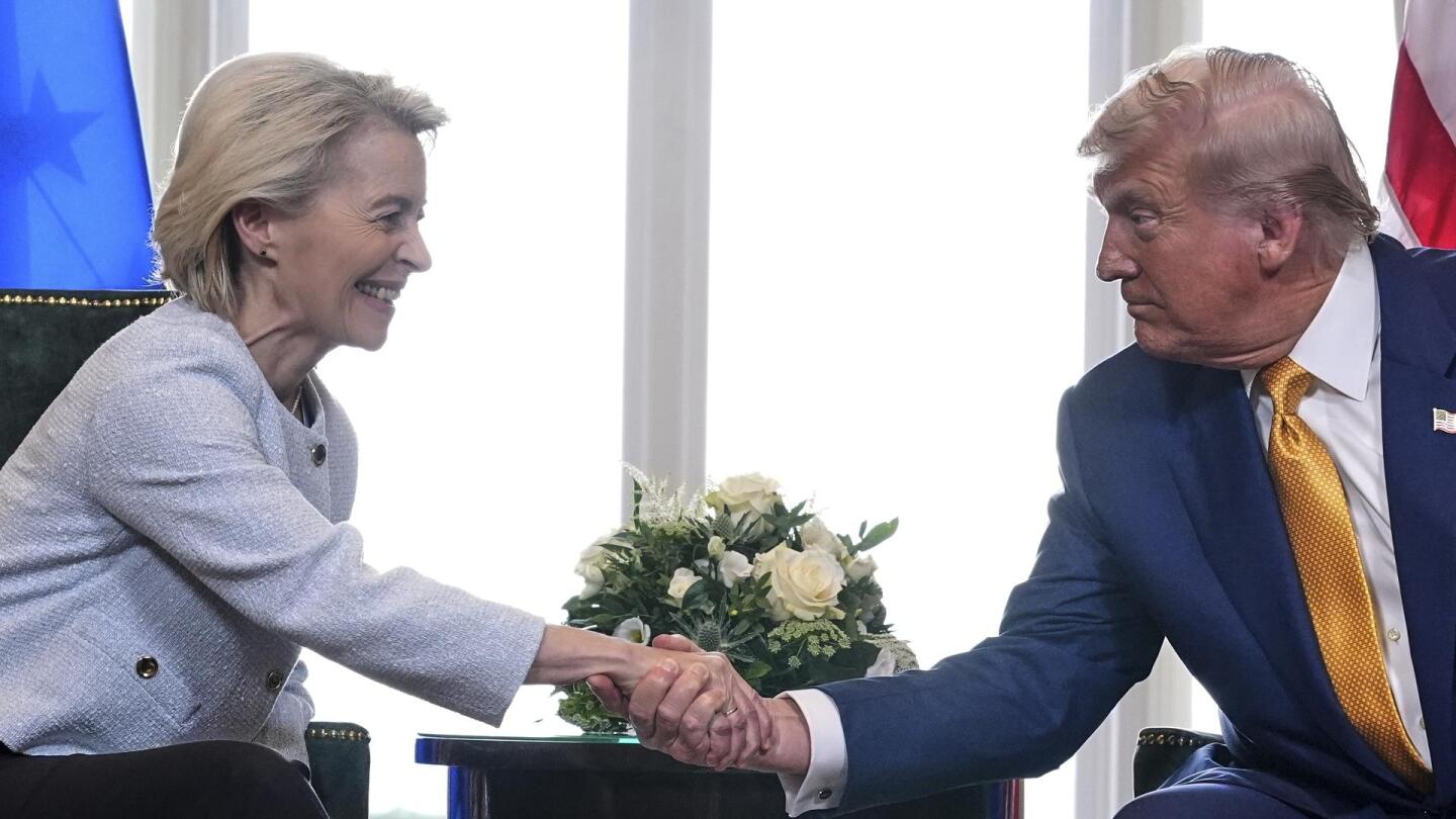 US-EU deal sets a 15% tariff on most goods and averts the threat of a trade war, AP Explains