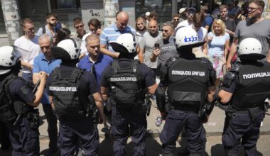 Europe's human rights watchdog condemns Serbia's crackdown on protests