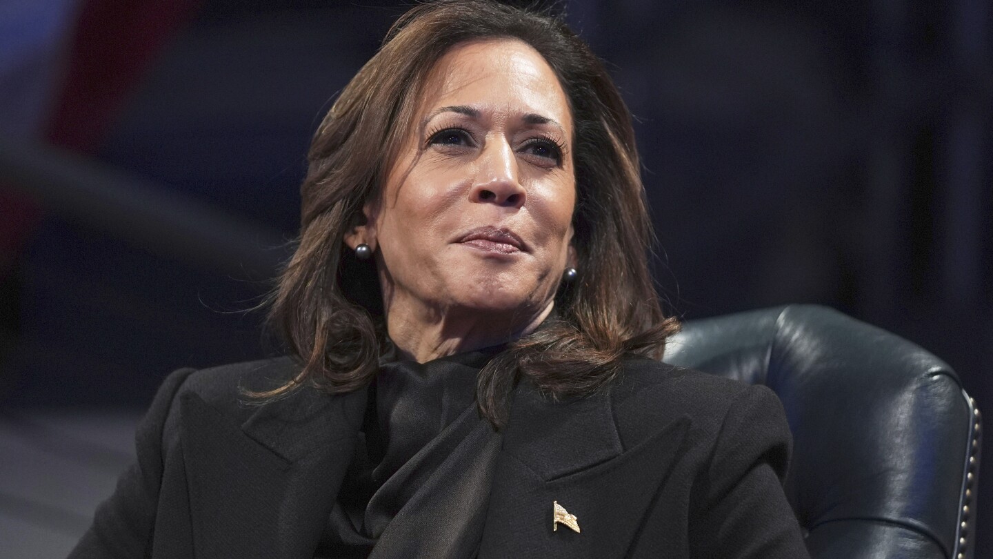 Harris releasing '107 Days' book about her historic presidential run