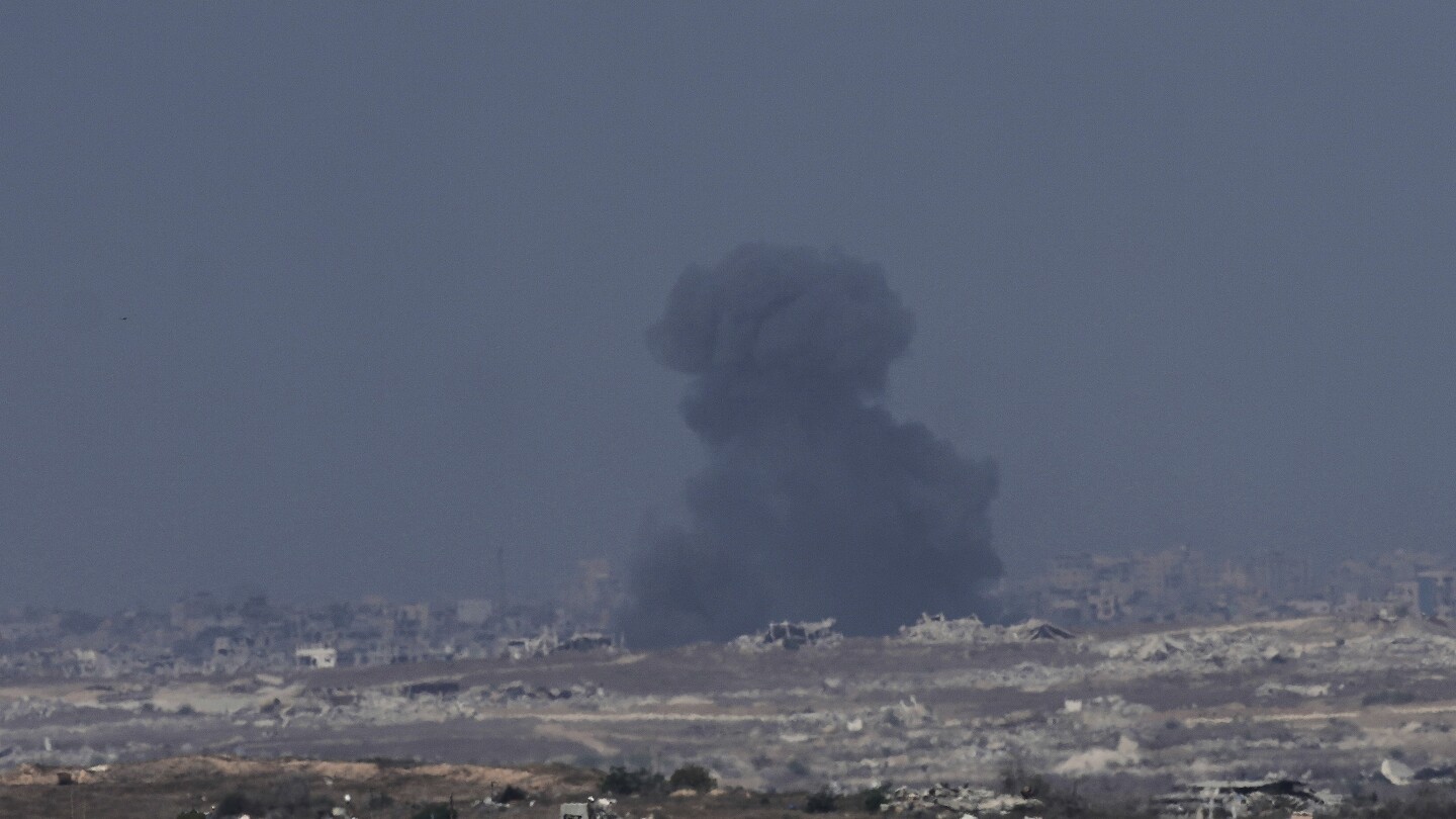 Israeli airstrikes kill 38 in Gaza as truce negotiating team heads to Qatar