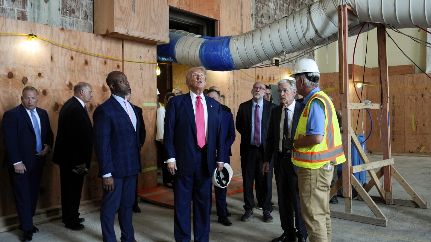 A glimpse behind the scenes at the Federal Reserve, mid-renovation