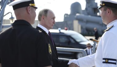 Russia Navy Day celebrations scaled down as Ukraine launches drone attacks