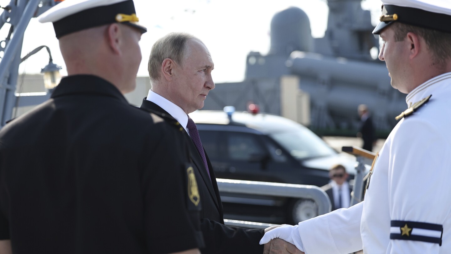 Russia Navy Day celebrations scaled down as Ukraine launches drone attacks
