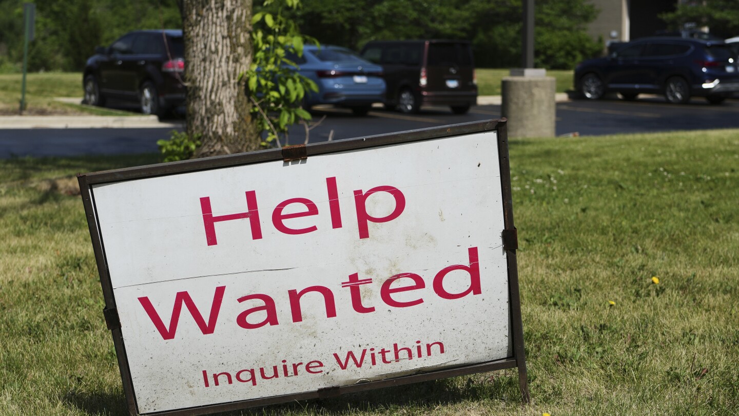 US job openings fell to 7.4 million last month as job market continues to cool