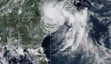 Chantal weakens to a tropical depression but raises concerns of flash flooding in North Carolina