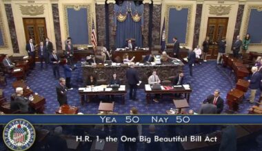 Republicans haul Trump’s big bill to Senate passage after all-night session