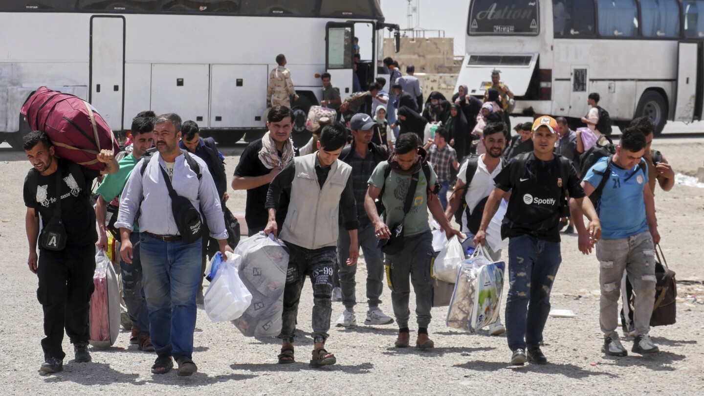Afghans returning from Iran are straining the country's support systems