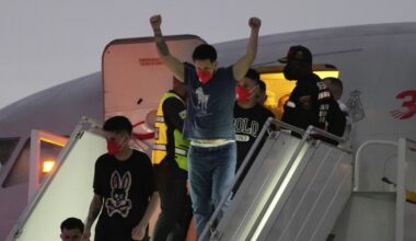 Venezuela releases jailed Americans in swap for deported migrants