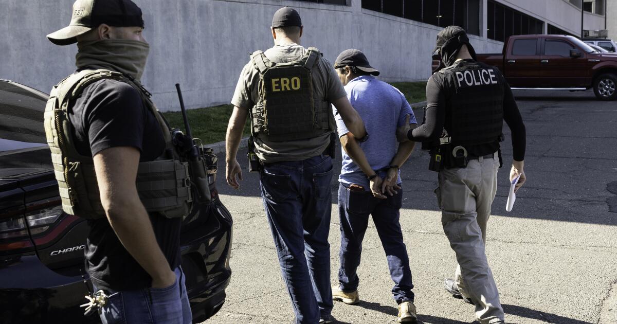 Contributor: I fled persecution in Iran. ICE enforcement here today reminds me of Tehran