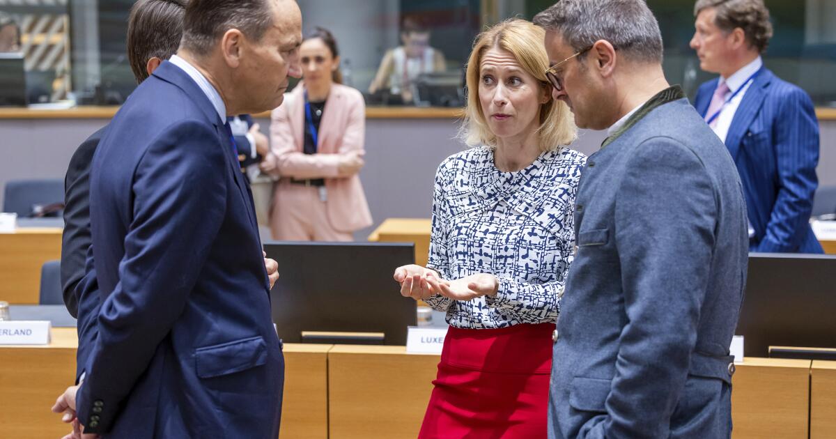European Union ministers request more detail from Israel on aid deal for Gaza