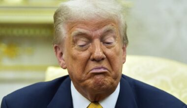 Column: Trump finds a new way to taint the office of the presidency