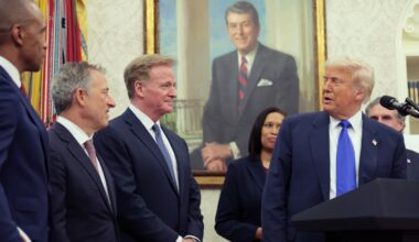 Press secretary says President Trump "was serious" about Commanders name change