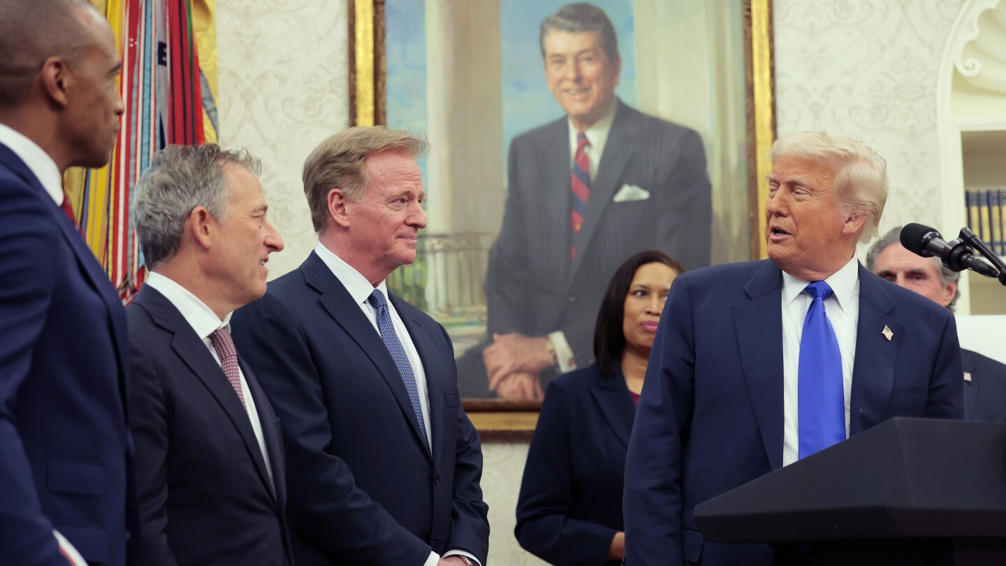 Press secretary says President Trump "was serious" about Commanders name change