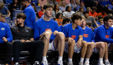 Florida's 7-Foot-9 Center Makes Impact In Limited Minutes Against Slovenia