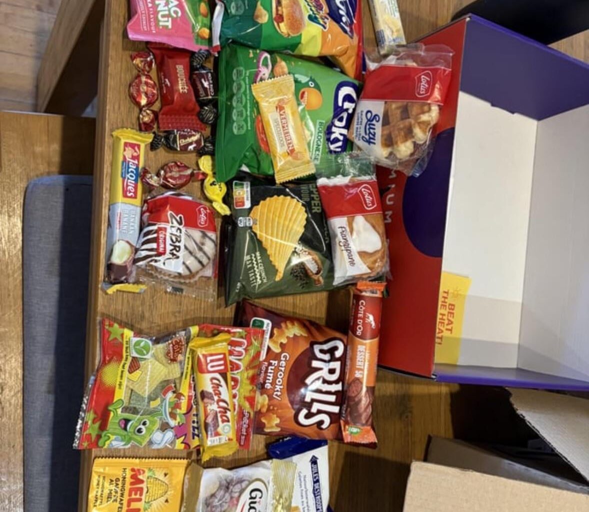 Ranking my Belgian box snacks