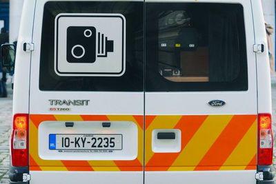 Nearly 28pc of drivers flash headlights to warn other drivers about speed vans, survey shows Stock image