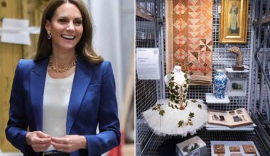 Kate Middleton Acts Museum Curator with Pick Inspired by Princess Charlotte