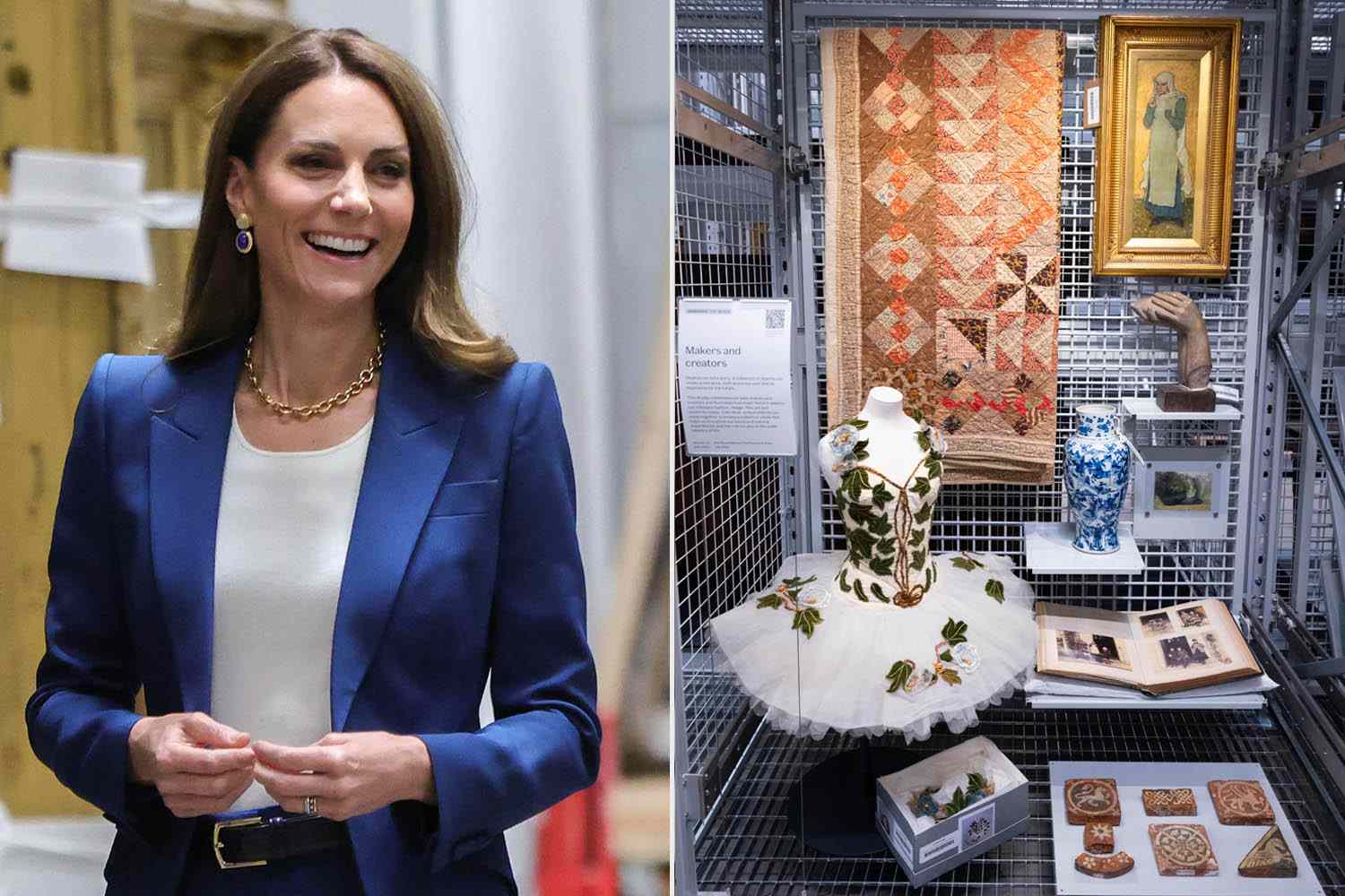 Kate Middleton Acts Museum Curator with Pick Inspired by Princess Charlotte